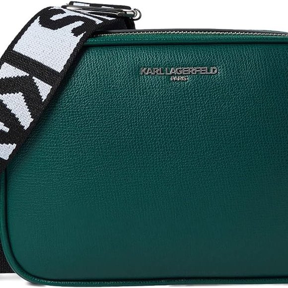 KARL LAGERFELD CAMERA BAG NWT - Picture 2 of 12